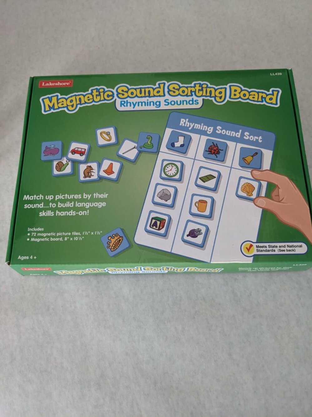 Magnetic Sound Sorting Board - Rhyming Sounds